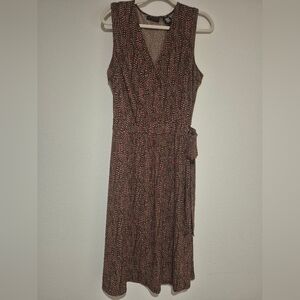 Apostrophe | Sleeveless Wrap Midi Dress | XL